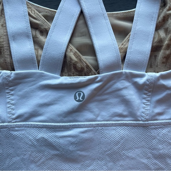 Lululemon White Strappy Tank Top - Picture 6 of 14